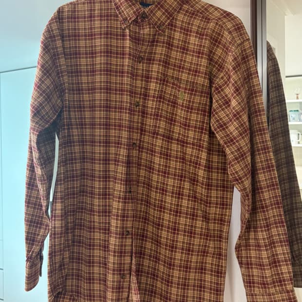 폴로 체크 셔츠