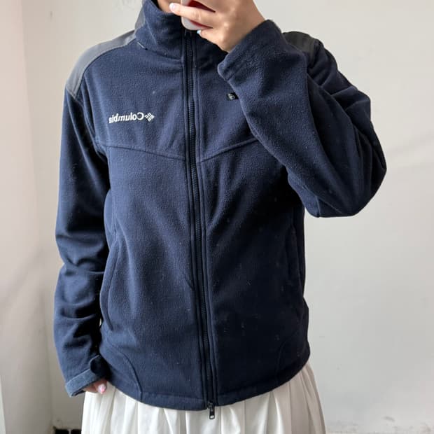 [M] 컬럼비아 네이비 플리스