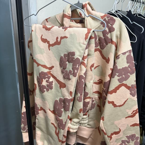 Denim Tears Camo Cotton wreath 셋업