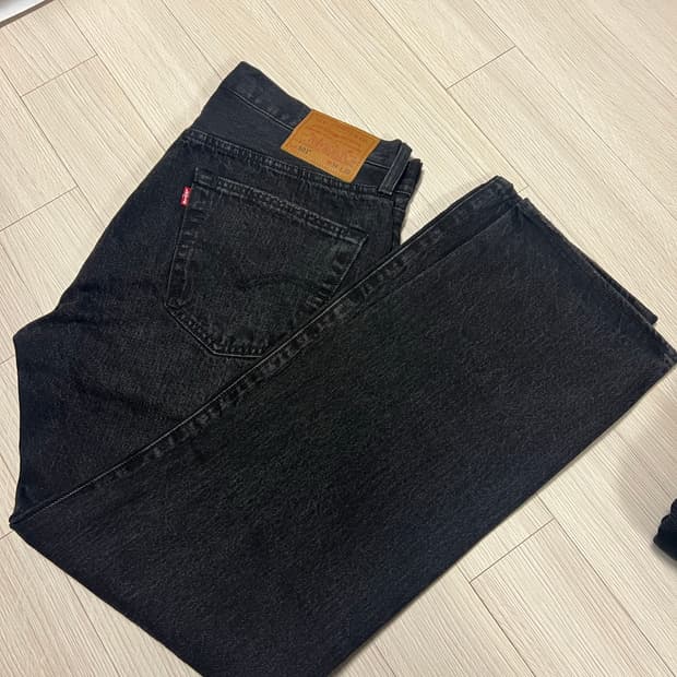 (새상품) 리바이스 에디피스 30주년 흑청 셀비지 34x30