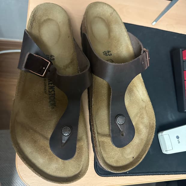 버켄스탁 지제 다크브라운 280