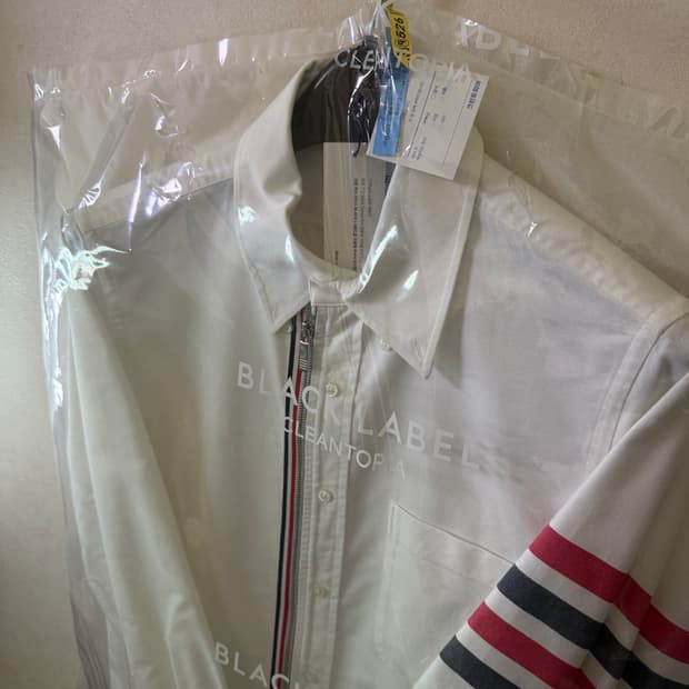 톰브라운 사선완장 셔츠자켓 2 (100) 드라이완료