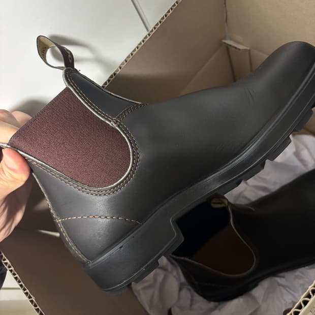 blundstone 500 original 스타우트 브라운