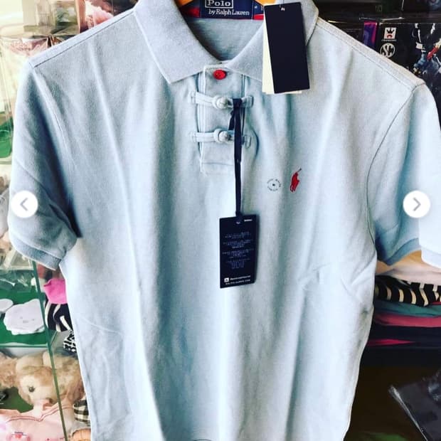 폴로 랄프로렌 clot 차이나 칼라 반팔 폴로셔츠