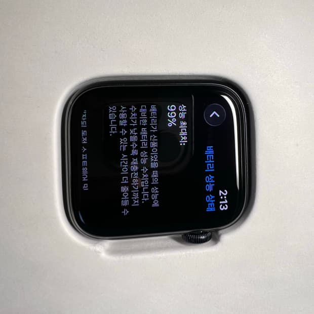 애플워치 SE2 44mm 셀룰러 모델 미드나이트