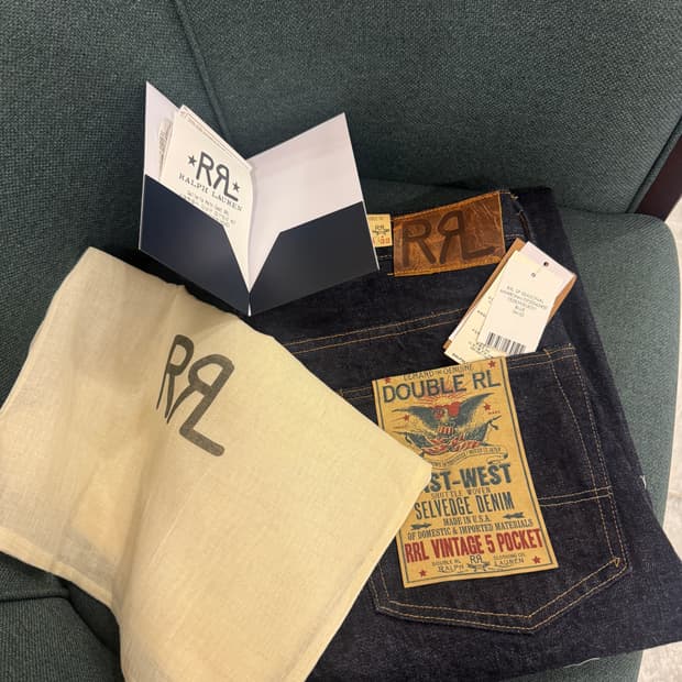 RRL 빈파포 34x32 새상품