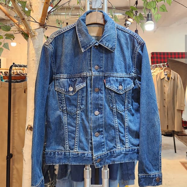 LEVIS 리바이스 미국산 70505-0217 빈티지 데님 자켓