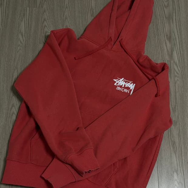 Stussy 스투시 런던 공용 S사이즈 후드티 