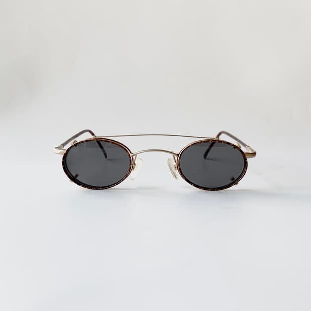 762 데드스탁 클립 투브릿지 라운드 미니멀 소형 빈티지안경