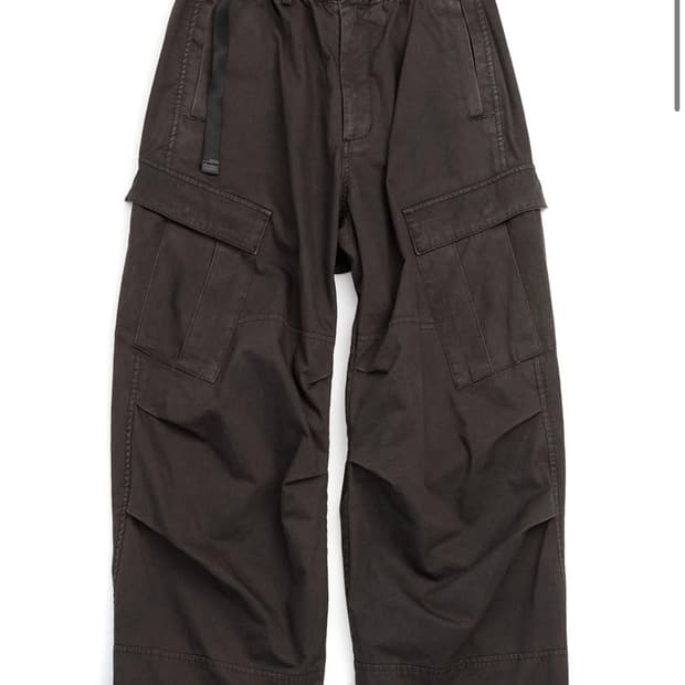 해칭룸 Mil Pants CPN Washed Black 3