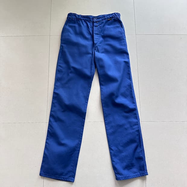 르라부어 프렌치 워크 팬츠 블루 (40)