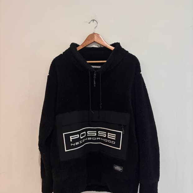 Neighborhood “possy” quarter zip-up