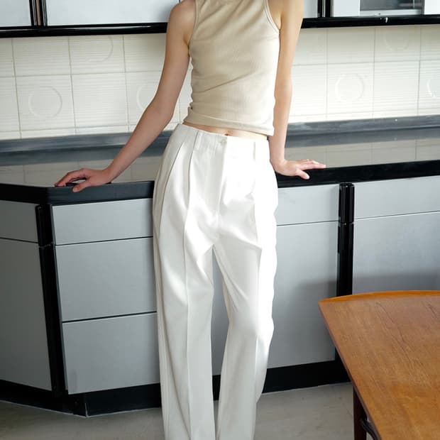 Le17septembre cotton twill pants 36