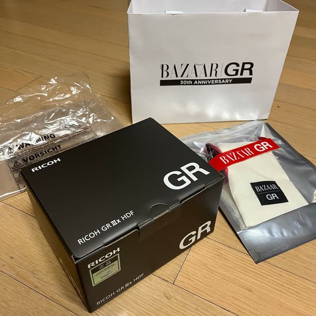 리코 GR 3x HDF 블랙 미개봉 새상품