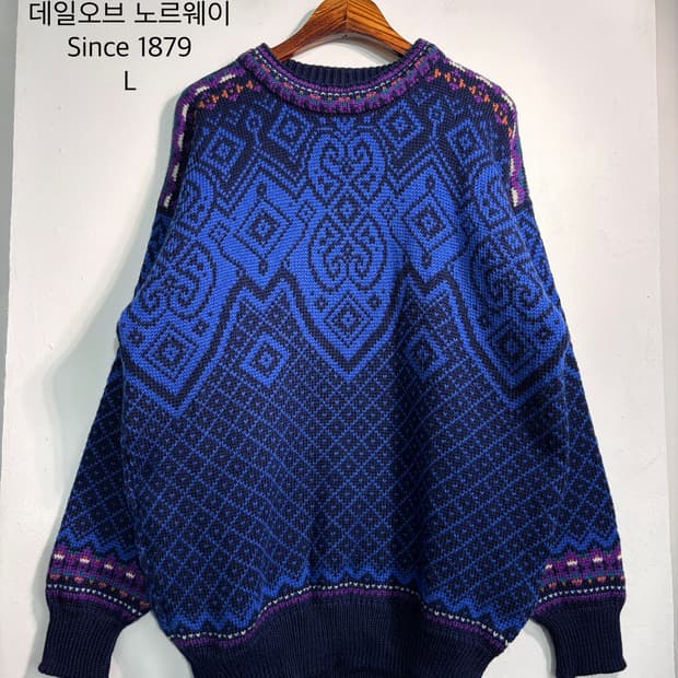 [L] Dale of norway 데일오브노르웨이 울 100% 노르딕니트