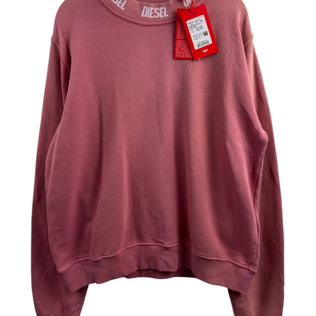 디젤 핑크크루넥 스웻셔츠1426