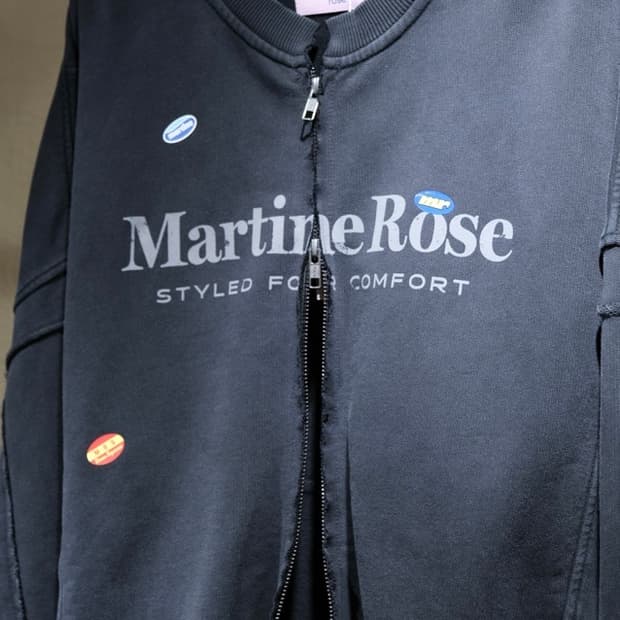 마틴로즈 블랙 워시드 집업 S (100)