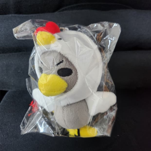안녕자두야 팝업 꼬꼬닭 인형 키링