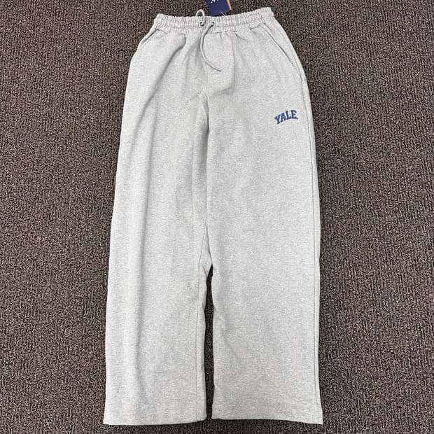 [새상품] YALE 예일 트레이닝 운동복 추리닝 바지 팬츠 그레이 M