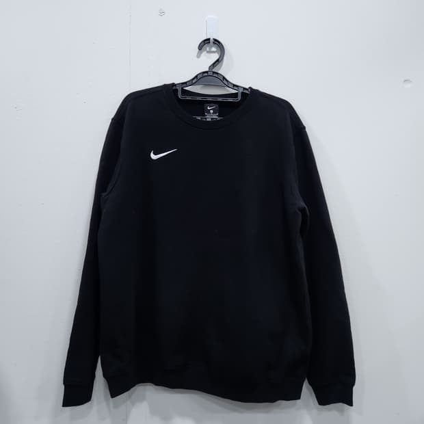 나이키 블랙 맨투맨 티셔츠 약기모 100사이즈