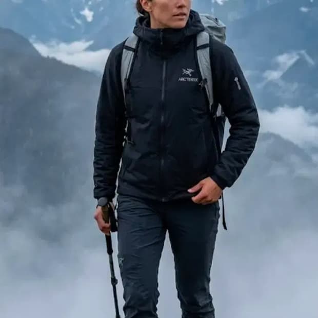 아크테릭스 블랙 고어텍스 자켓 95