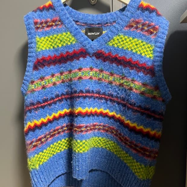 하울린 여성 니트베스트