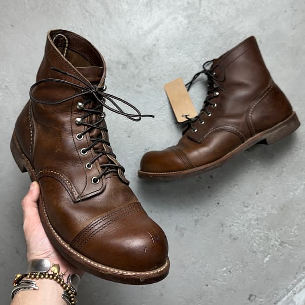 OG USA Made 레드윙 8111 아이언레인저 워크 부츠