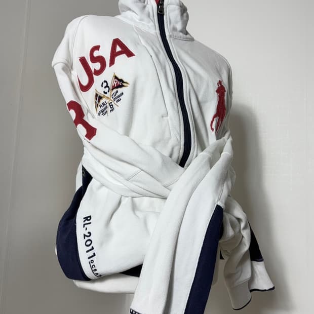 폴로 빅포니 레이싱 집업