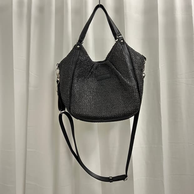 요지 야마모토 YSACCS 코팅 매쉬 2way 숄더백