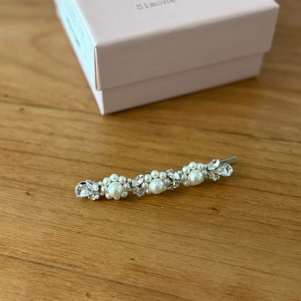 시몬로샤 진주 헤어핀