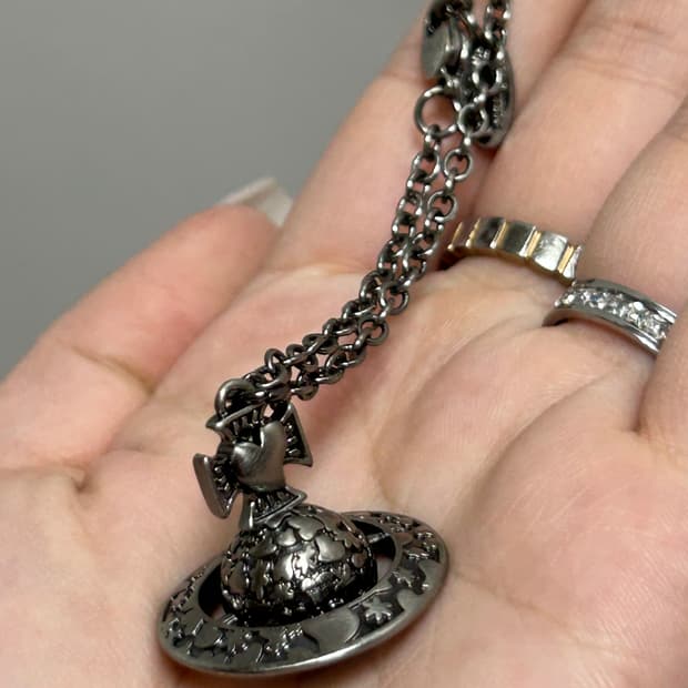 vivienne westwood 비비안웨스트우드 orbit 목걸이