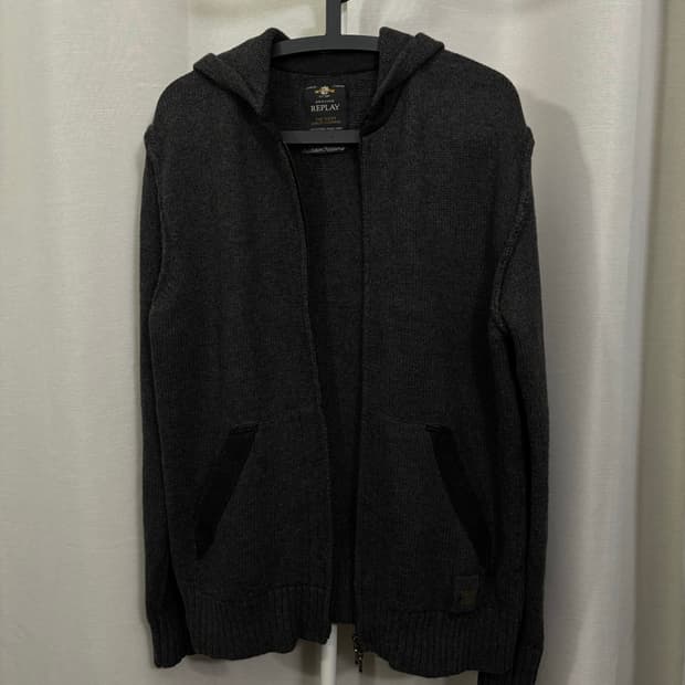 Replay 지퍼 후드집업