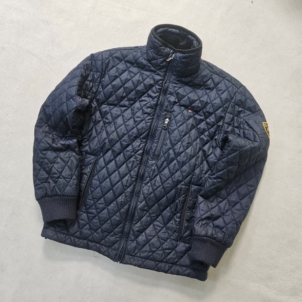 12 타미힐피거 키즈 퀄팅 경량 패딩 0407Y