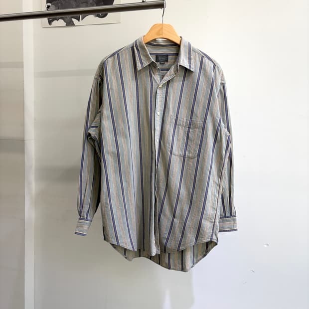 MITSUMINE 스트라이프 셔츠