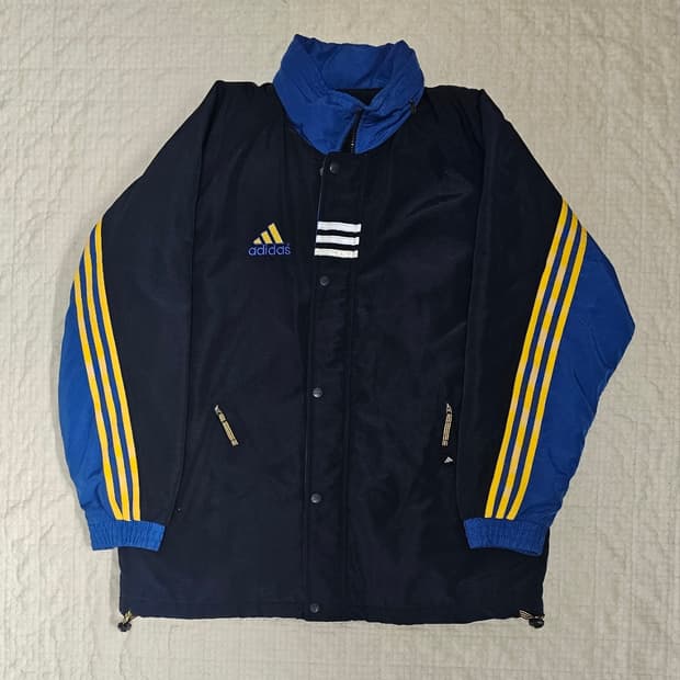 아디다스 올드스쿨 백 빅로고 점퍼