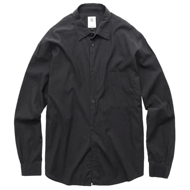 폴리테루 텐코 루즈드 셔츠 2.0 다크 네이비