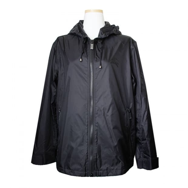 버버리 블랙 윈드브레이커 후드 자켓 55,66