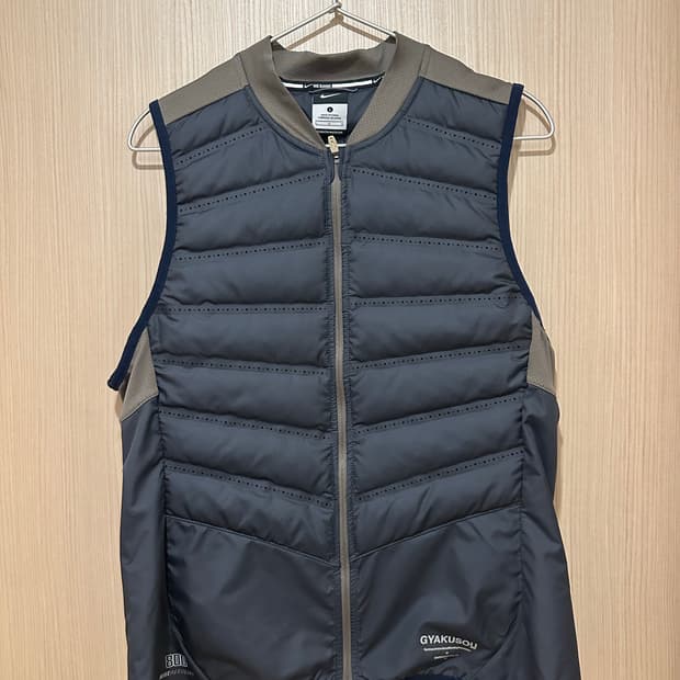 나이키랩 X 언더커버 가쿠소우 패딩 조끼 L