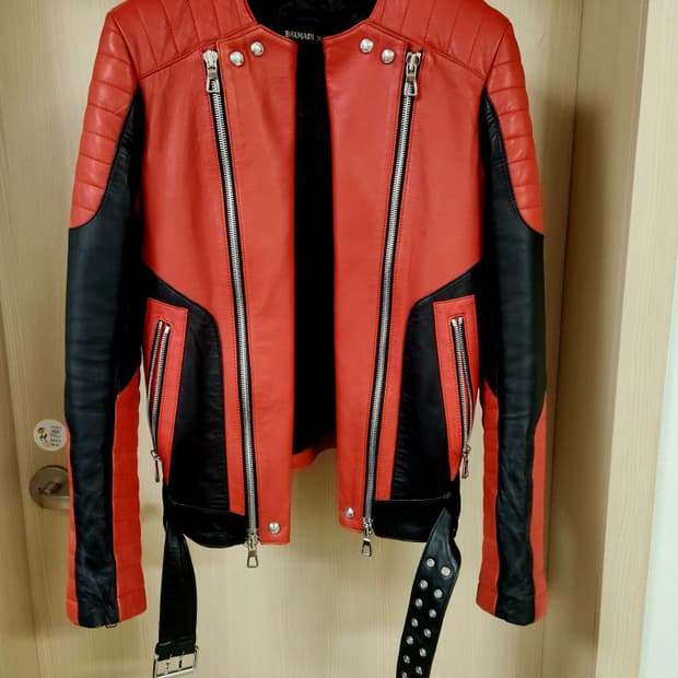 발망×H&M라이더자켓