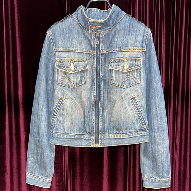 UNIQUE VINTAGE DENIM JACKET