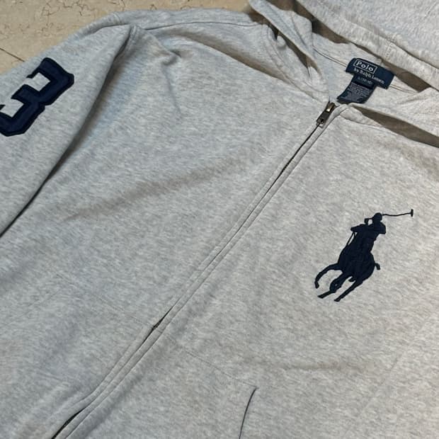 폴로 랄프로렌 빈티지 빅포니 후드집업