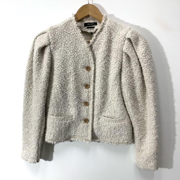 이자벨마랑 울 셔링 숏자켓