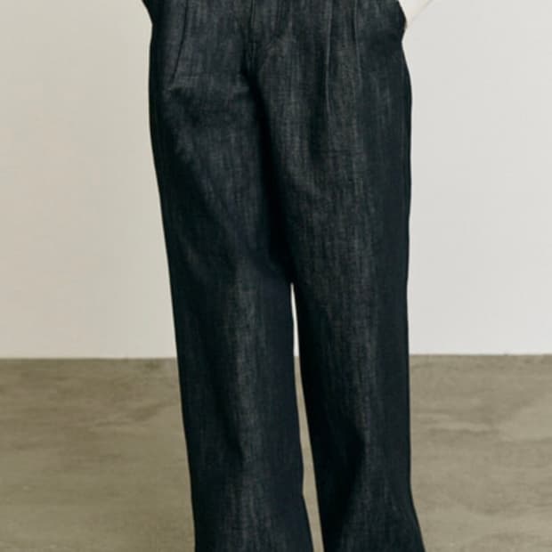 포트너스 투턱 데님팬츠L