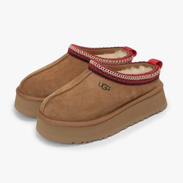 어그 타즈 슬리퍼 체스트넛 US6W (230)