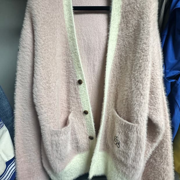 라코스테 x 골프왕 가디건