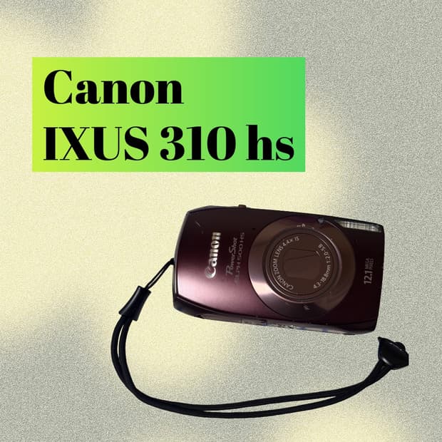 민경디카!) 캐논 익서스 310 hs 브라운