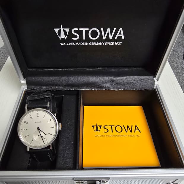 스토바 안테아ks 블루핸즈 기계식 시계