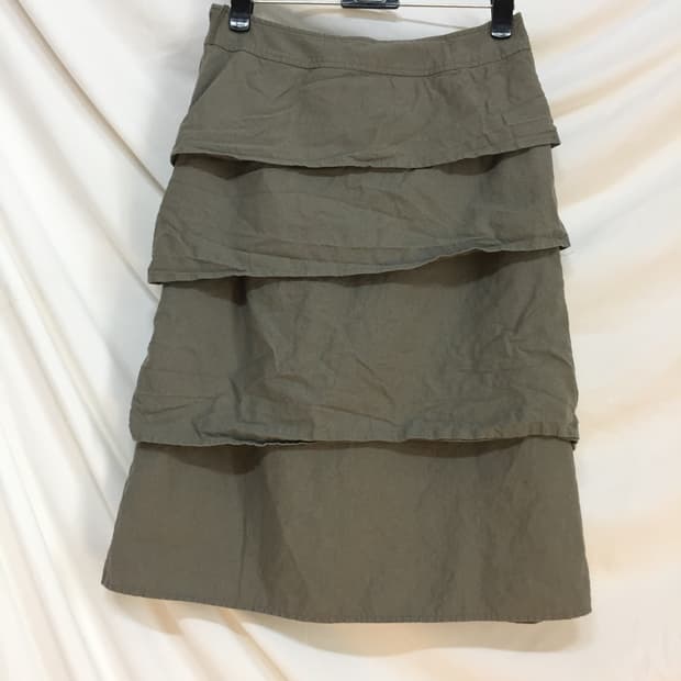 컷 프릴 스커트