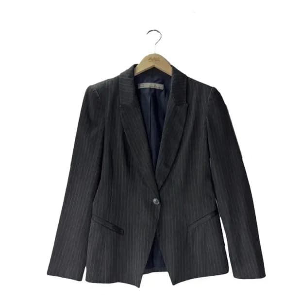 [ ZARA ] 자라 스트라이프 블레이저 [ SIZE: M ]
