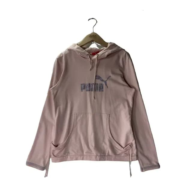 [ PUMA ] 퓨마 베이비 핑크 후드티 [ SIZE: F ]